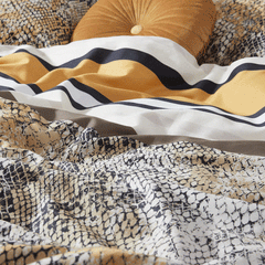 Essenza Bettwäsche Bettwäsche Cleo mustard von Essenza