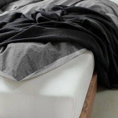 Marc O'Polo Bettwäsche Bettwäsche Skei black von Marc O'Polo