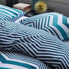 Essenza Bettwäsche Bettwäsche Ziggy Zag aqua von Esprit