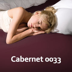 Formesse Bettlaken 0033cabernet / 5 - 7 Werktage Formesse Bella Donna Jersey Spannbettlaken - Größe: 90 x 190 cm bis 100 x 220 cm