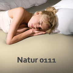 Formesse Bettlaken 0111natur / 5 - 7 Werktage Formesse Bella Donna Jersey ALTO Spannbettlaken - Größe: 200 x 220 cm bis 200 x 240 cm