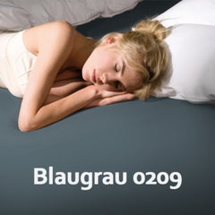 Formesse Bettlaken 0209blaugrau / 5 - 7 Werktage Formesse Bella Donna Premium Spannbettlaken - Größe: 90 x 190 cm bis 100 x 220 cm