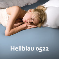 Formesse Bettlaken 0522hellblau / 5 - 7 Werktage Formesse Bella Donna Jersey ALTO Spannbettlaken - Größe: 200 x 220 cm bis 200 x 240 cm