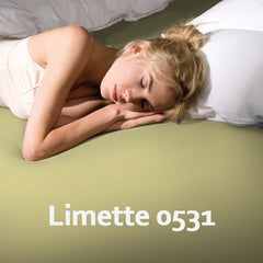 Formesse Bettlaken 0531limette / 5 - 7 Werktage Formesse Bella Donna Jersey Spannbettlaken - Größe: 180 x 190 cm bis 200 x 220 cm