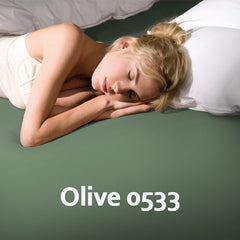 Formesse Bettlaken 0533olive / 5 - 7 Werktage Formesse Bella Donna Jersey LA PICCOLA Spannbettlaken - Größe: 100 x 210 cm