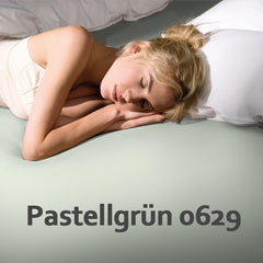 Formesse Bettlaken 0629pastellgruen / 5 - 7 Werktage Formesse Bella Donna Jersey LA PICCOLA Spannbettlaken - Größe: 90 x 210 cm