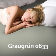 Formesse Bettlaken 0633graugrün / 5 - 7 Werktage Formesse Bella Donna Premium Spannbettlaken - Größe: 90 x 190 cm bis 100 x 220 cm