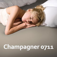 Formesse Bettlaken 0711champagner / 5 - 7 Werktage Formesse Bella Donna Jersey Spannbettlaken - Größe: 180 x 190 cm bis 200 x 220 cm