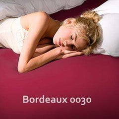 Formesse Bettlaken 0030bordeaux / 5 - 7 Werktage Formesse Bella Donna Jersey Spannbettlaken - Größe: 70 x 200 cm bis 80 x 220 cm