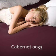 Formesse Bettlaken 0033cabernet / 5 - 7 Werktage Formesse Bella Donna Jersey Spannbettlaken - Größe: 70 x 200 cm bis 80 x 220 cm