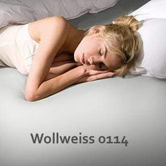 Formesse Bettlaken 0114wollweiss / 14 - 21 Werktage Formesse Bella Donna Premium ALTO Spannbettlaken - Größe: 120 x 200 cm bis 130 x 220 cm