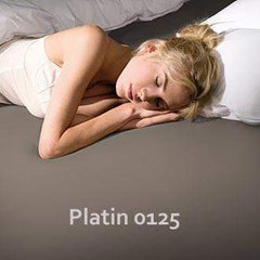 Formesse Bettlaken 0125platin / 14 - 21 Werktage Formesse Bella Donna Premium LA PICCOLA Spannbettlaken - Größe: 120 x 200 cm