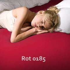 Formesse Bettlaken 0185rot / 5 - 7 Werktage Formesse Bella Donna Jersey Spannbettlaken - Größe: 180 x 200 cm bis 200 x 220 cm