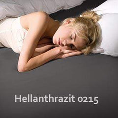 Formesse Bettlaken 0215hellanthrazit / 5 - 7 Werktage Formesse Bella Gracia LA PICCOLA Jersey Spannbettlaken - Größe: 200 x 210 cm