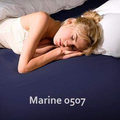 Formesse Bettlaken 0507marine / 5 - 7 Werktage Formesse Bella Donna Jersey ALTO Spannbettlaken - Größe: 120 x 200 cm bis 130 x 220 cm