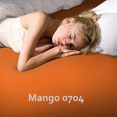 Formesse Bettlaken 0704mango / 5 - 7 Werktage Formesse Bella Donna Jersey ALTO Spannbettlaken - Größe: 120 x 200 cm bis 130 x 220 cm