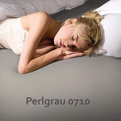 Formesse Bettlaken 0710perlgrau / 5 - 7 Werktage Formesse Bella Gracia LA PICCOLA Jersey Spannbettlaken - Größe: 140 x 190 cm