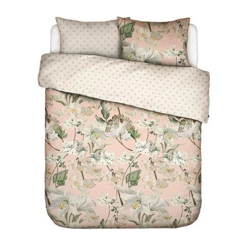 Essenza Bettwäsche 135 x 200 cm & 80 x 80 cm / 1 - 2 Werktage Bettwäsche Rosalee blush von Essenza